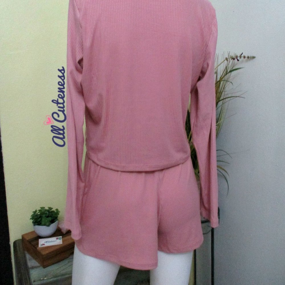 Pink Loungewear Set Size S - Picture 3 of 3